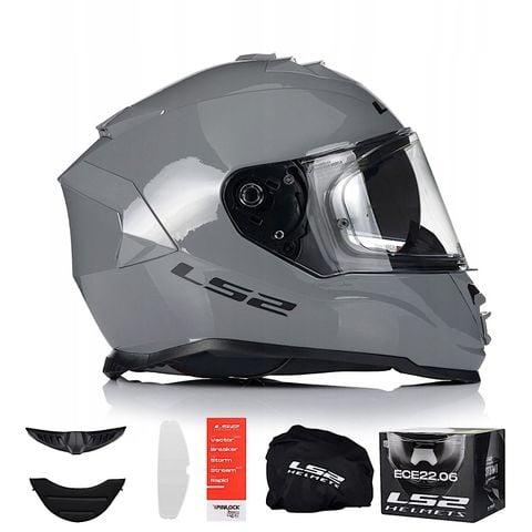 Mũ Bảo Hiểm Fullface LS2 FF800 Storm 2 Solid chính hãng tại FMG Superstore