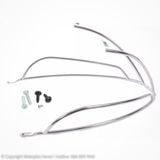 Khung Bảo Vệ Thân Sau Vespa Primavera & Vespa Sprint mạ Chrome Chính Hãng