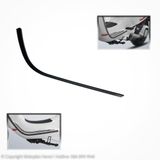 Nẹp Viền Yếm Dưới Trái Vespa Primavera & Vespa Sprint màu Đen Chính Hãng