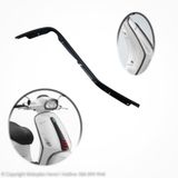 Nẹp Viền Yếm Trước Phải Vespa Primavera & Vespa Sprint màu Đen Chính Hãng