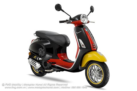 Vespa Primavera Disney Mickey Mouse Edition By Vespa 125 tại FMG Mobility | Motoplex Hanoi