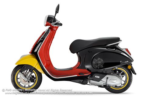 Vespa Primavera Disney Mickey Mouse Edition By Vespa 125 tại FMG Mobility | Motoplex Hanoi