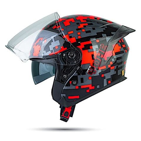 Mũ Bảo Hiểm 3/4 2 kính YOHE 878 Plus chính hãng tại FMG Mobility | Motoplex Hanoi