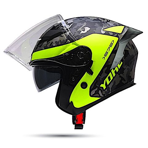 Mũ Bảo Hiểm 3/4 2 kính YOHE 878 Plus chính hãng tại FMG Mobility | Motoplex Hanoi