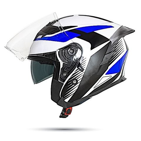 Mũ Bảo Hiểm 3/4 2 kính YOHE 878 Plus chính hãng tại FMG Mobility | Motoplex Hanoi