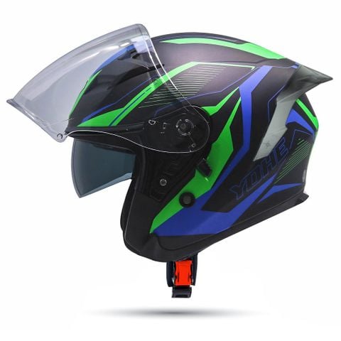 Mũ Bảo Hiểm 3/4 2 kính YOHE 878 Plus chính hãng tại FMG Mobility | Motoplex Hanoi