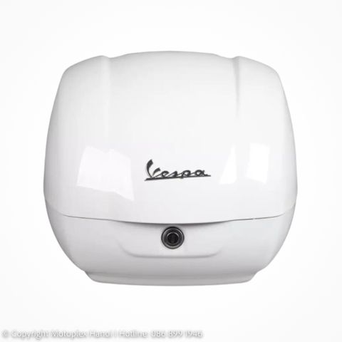 Thùng Đồ 36L Vespa GTS & Vespa GTV - White 544 - CM273354 chính hãng tại Motoplex Hanoi