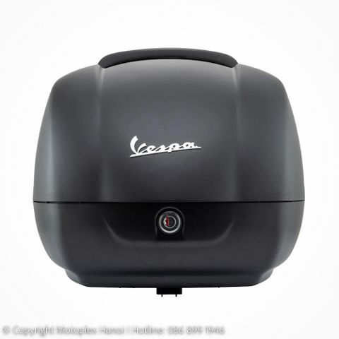 Thùng Đồ 36L Vespa GTS & Vespa GTV - Nero Opaco NV - CM273380 chính hãng tại Motoplex Hanoi