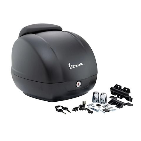Thùng Đồ 36L Vespa GTS & Vespa GTV - Nero Opaco NV - CM273380 chính hãng tại Motoplex Hanoi