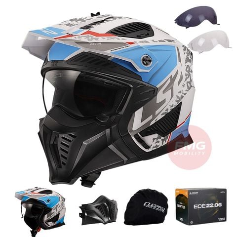 Mũ Bảo Hiểm Đa Năng LS2 OF606 Drifter chính hãng tại FMG Mobility | FMG Superstore | Motoplex Hanoi