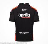 Áo Polo Cotton Teamwear Replica Nero Aprilia