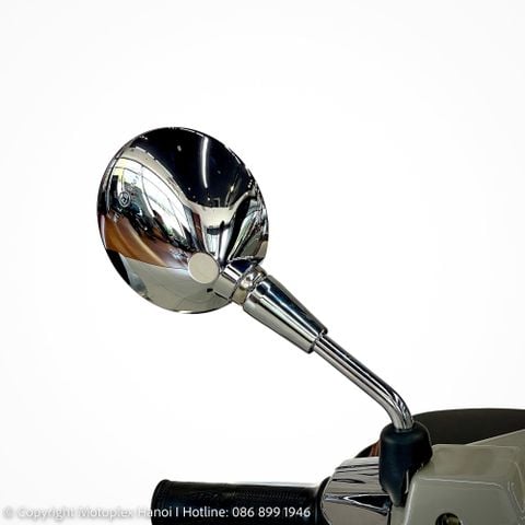 Gương Chiếu Hậu Phải Vespa Primavera mạ Chrome Chính Hãng