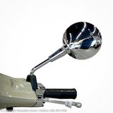 Gương Chiếu Hậu Trái Vespa Primavera mạ Chrome Chính Hãng