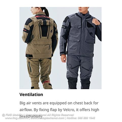 Áo Bảo Hộ Moto RS Taichi RSJ729 Drymaster Kompass All Season Jacket chính hãng tại FMG Superstore | Motoplex Hanoi