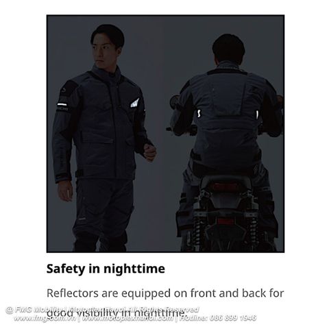 Áo Bảo Hộ Moto RS Taichi RSJ729 Drymaster Kompass All Season Jacket chính hãng tại FMG Superstore | Motoplex Hanoi
