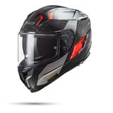 Mũ Bảo Hiểm Fullface LS2 Challenger Carbon FF327 - Đen - Đỏ