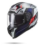 Mũ Bảo Hiểm Fullface LS2 Challenger Carbon FF327 - Đen - Trắng