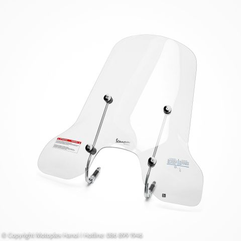 Kính Chắn Gió Cao Trong Suốt Vespa Sprint Chính Hãng