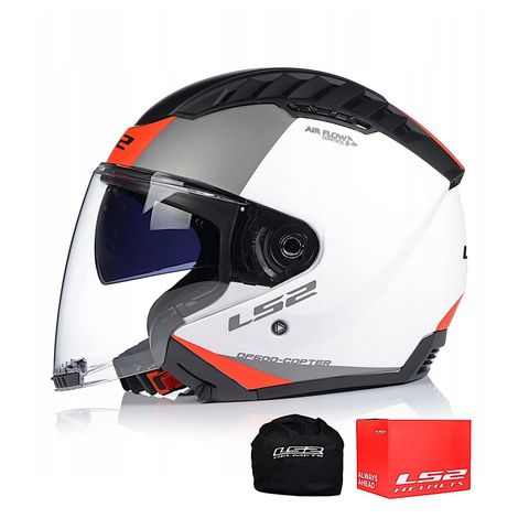 Mũ Bảo Hiểm 3/4 2 Kính LS2 OF600 Copter Urbane chính hãng tại FMG Superstore
