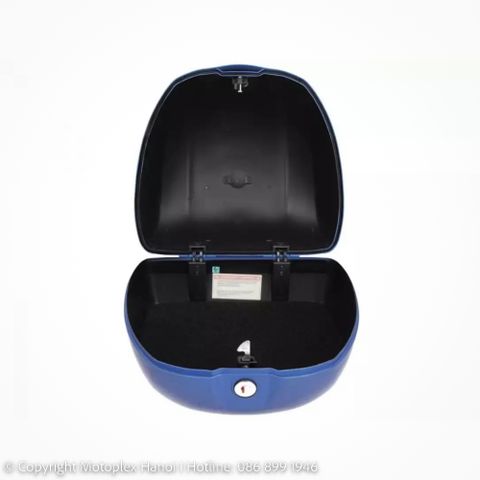 Thùng Đồ Top Box 32L Vespa Primavera & Vespa Sprint Chính Hãng Xanh Blue Matt Vivace 297/A ( Made In Italy)