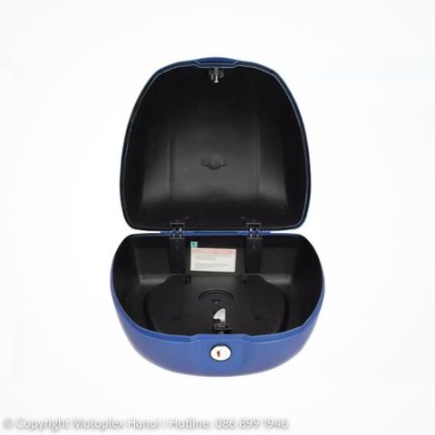 Thùng Đồ Top Box 32L Vespa Primavera & Vespa Sprint Chính Hãng Xanh Blue Matt Vivace 297/A ( Made In Italy)