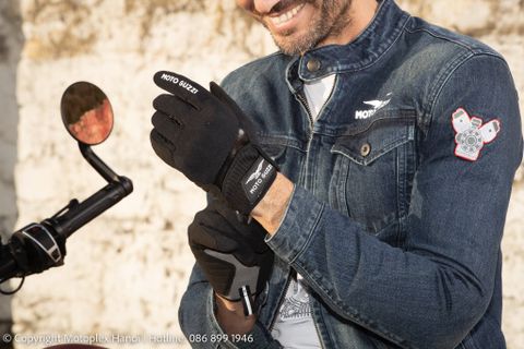 Áo Khoác Jean Moto Guzzi