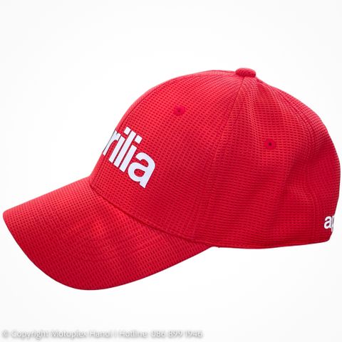 Mũ Lưỡi Trai Aprilia Cap Round Visor Red