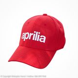 Mũ Lưỡi Trai Aprilia Cap Round Visor Red