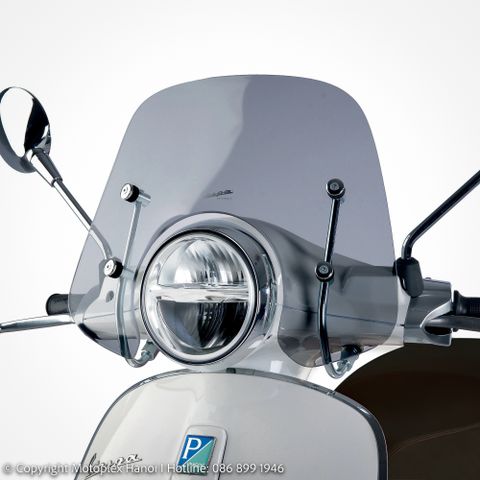 Kính Chắn Gió màu Khói Vespa Primavera Chính Hãng