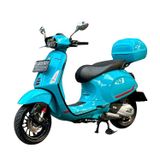 Thùng Đồ 32L Vespa Primavera & Vespa Sprint - Blue Audace (A01) - CM341411 chính hãng tại Motoplex Hanoi