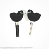 Thùng Đồ 36 Lit Vespa GTS, Vespa GTV - Black Convinto Glossy - CM273389