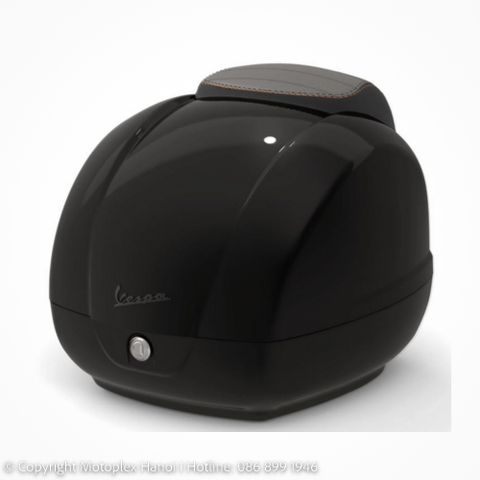 Thùng Đồ 36 Lit Vespa GTS, Vespa GTV - Black Convinto Glossy - CM273389
