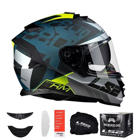 Mũ Bảo Hiểm Fullface LS2 FF800 Storm 2 Sprinter chính hãng tại FMG Superstore