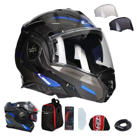 Mũ Bảo Hiểm Fullface Lật Hàm 180 Độ LS2 FF901 Advant X HPFC Spectrum chính hãng tại FMG Superstore