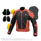 Áo Bảo Hộ Moto Komine JK-1573 Protect Carbon Mesh Jacket