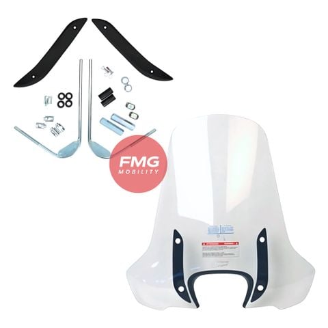 Kính Chắn Gió Cao Trong Suốt Piaggio Liberty - 1B002633 chính hãng tại FMG Mobility | Motoplex Hanoi