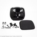 Thùng Đồ 36L Vespa GTS & Vespa GTV - Nero Vulcano 98/A - CM273349 chính hãng tại Motoplex Hanoi
