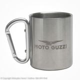 Cốc Inox Moto Guzzi màu Bạc