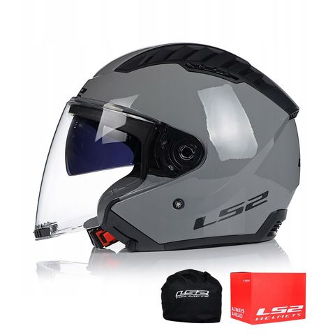 Mũ Bảo Hiểm 3/4 2 Kính LS2 OF600 Copter 2 chính hãng tại FMG Superstore
