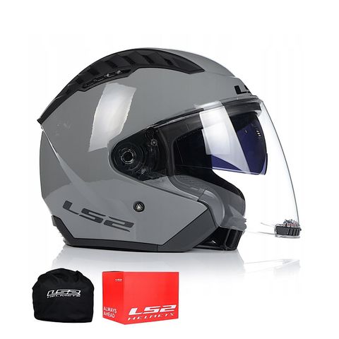 Mũ Bảo Hiểm 3/4 2 Kính LS2 OF600 Copter 2 chính hãng tại FMG Superstore