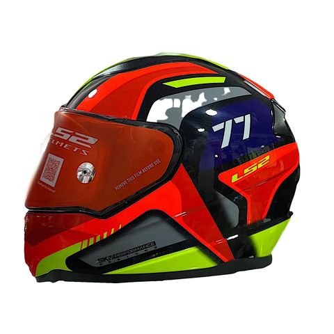 Mũ Bảo Hiểm Fullface LS2 FF353 Rapid Hyper Speed chính hãng tại FMG Superstore