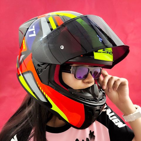 Mũ Bảo Hiểm Fullface LS2 FF353 Rapid Hyper Speed chính hãng tại FMG Superstore