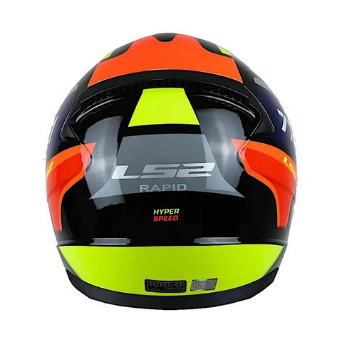 Mũ Bảo Hiểm Fullface LS2 FF353 Rapid Hyper Speed chính hãng tại FMG Superstore