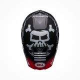 Mũ Bảo Hiểm Fullface Offroad BELL MOTO-10 SPHERICAL FASTHOUSE PRIVATEER Gloss Black Red Chính Hãng USA tại FMG Superstore