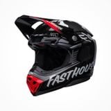 Mũ Bảo Hiểm Fullface Offroad BELL MOTO-10 SPHERICAL FASTHOUSE PRIVATEER Gloss Black Red Chính Hãng USA tại FMG Superstore