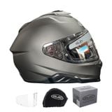 Mũ Bảo Hiểm Fullface HJC i71 Solid Semi Flat Titanium chính hãng tại FMG Mobility | Motoplex Hanoi