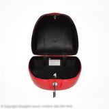 Thùng Đồ Top Box 32L Vespa Primavera & Vespa Sprint Chính Hãng Nâu Brown Matte 139/A ( Made In Italy)