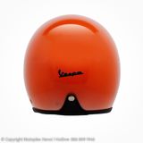 MŨ BẢO HIỂM VESPA COLOR VIBE màu Cam Orange chính hãng tại Motoplex Hanoi