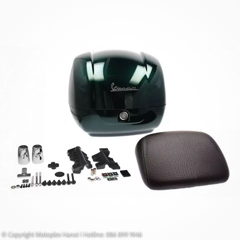 Thùng Đồ 36L Vespa GTS & Vespa GTV - Verde Bosco 394A - CM273348 chính hãng tại Motoplex Hanoi