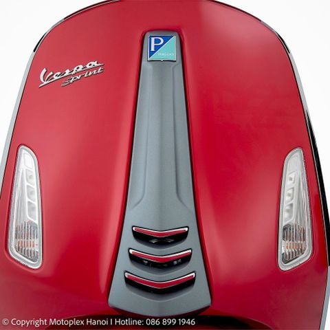 Cà Vạt Vespa Sprint & Vespa Primavera màu Xám Mờ Chính Hãng - 606089MVN